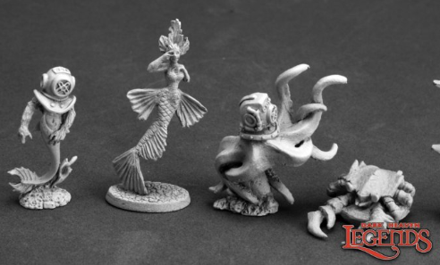 AQUATIC FAMILIARS II (4) | Gate City Games LLC