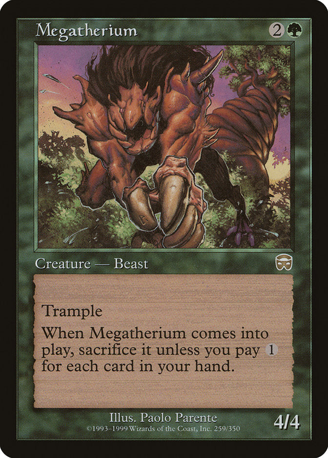 Megatherium [Mercadian Masques] | Gate City Games LLC