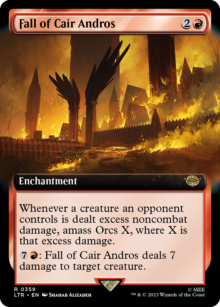 Fall of Cair Andros (Extended Art) [The Lord of the Rings: Tales of Middle-Earth] | Gate City Games LLC