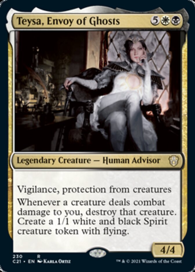 Teysa, Envoy of Ghosts [Commander 2021] | Gate City Games LLC