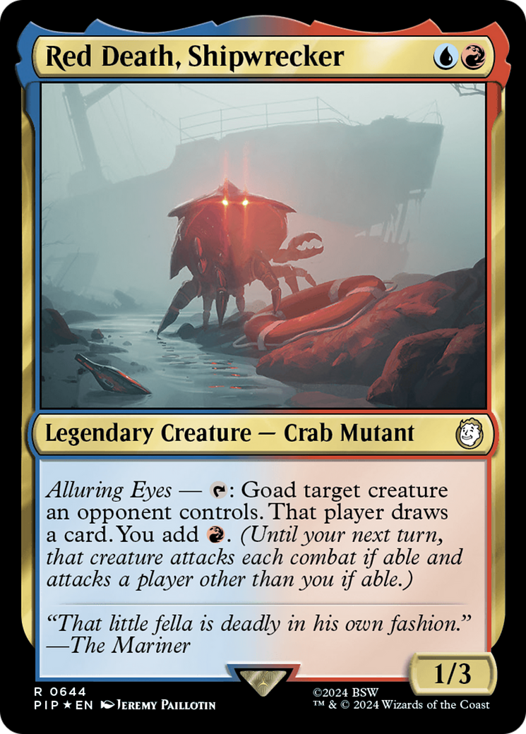 Red Death, Shipwrecker (Surge Foil) [Fallout] | Gate City Games LLC