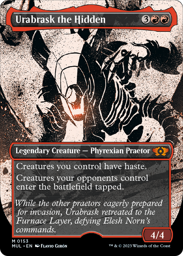 Urabrask the Hidden (Halo Foil) [Multiverse Legends] | Gate City Games LLC