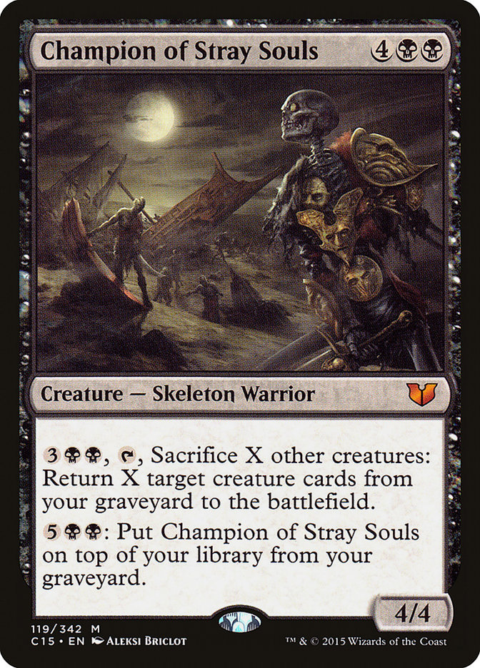 Champion of Stray Souls [Commander 2015] | Gate City Games LLC