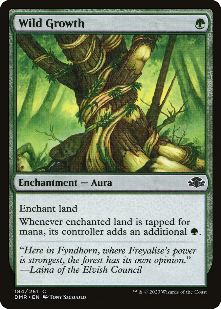 Wild Growth [Dominaria Remastered] | Gate City Games LLC
