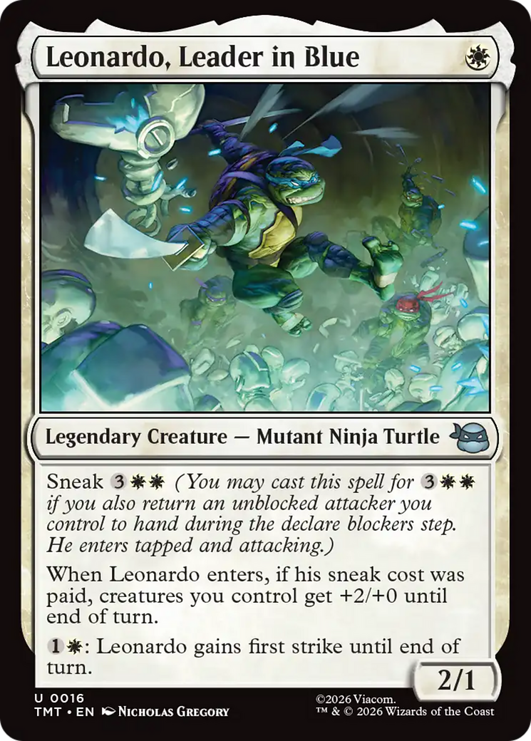 Leonardo, Leader in Blue [Teenage Mutant Ninja Turtles] | Gate City Games LLC