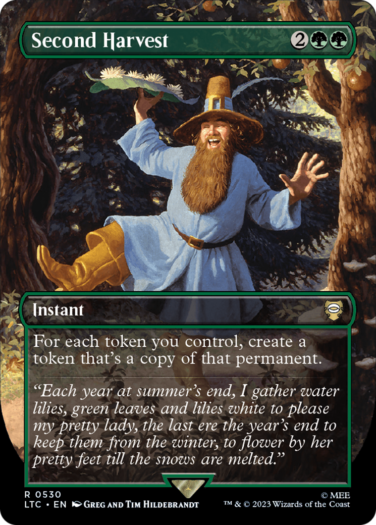 Second Harvest (Borderless) [The Lord of the Rings: Tales of Middle-Earth Commander] | Gate City Games LLC