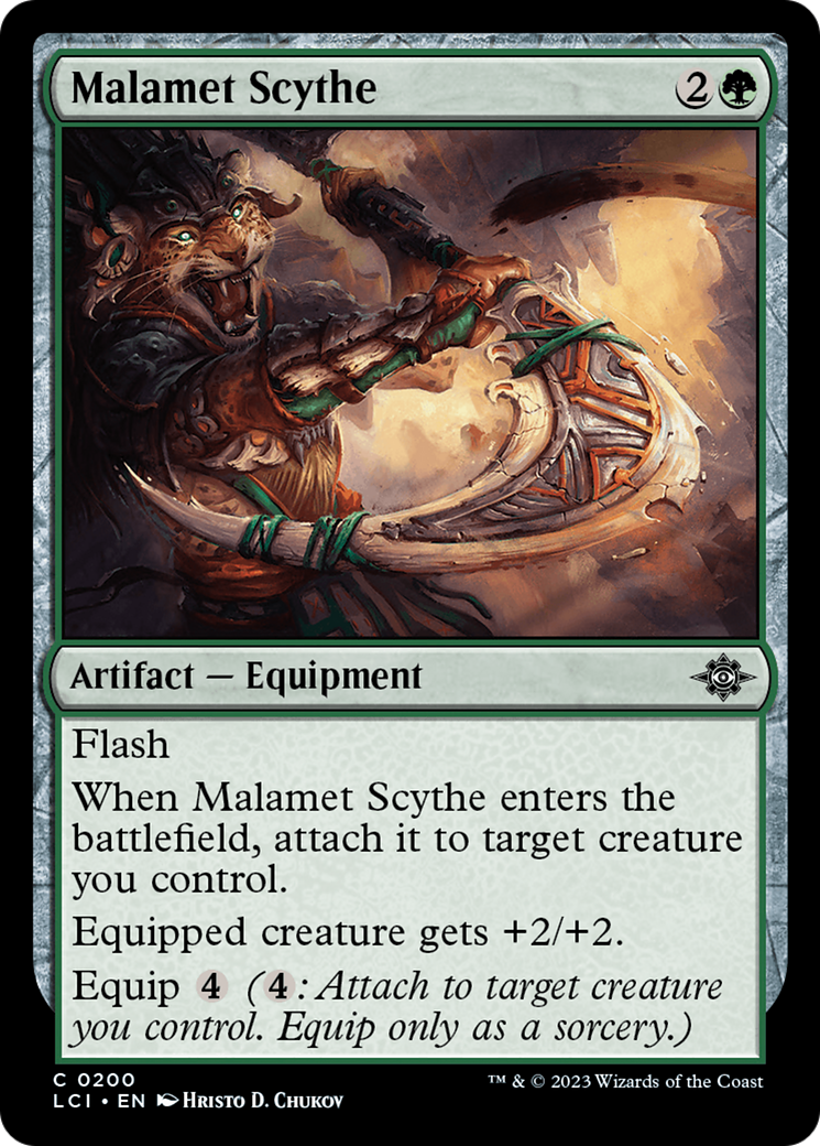 Malamet Scythe [The Lost Caverns of Ixalan] | Gate City Games LLC