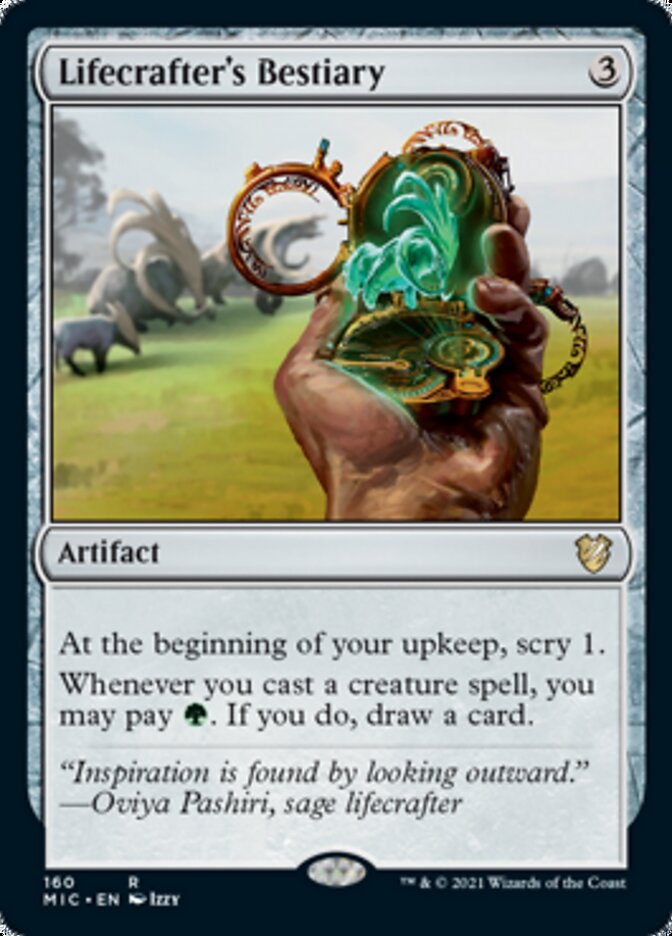 Lifecrafter's Bestiary [Innistrad: Midnight Hunt Commander] | Gate City Games LLC
