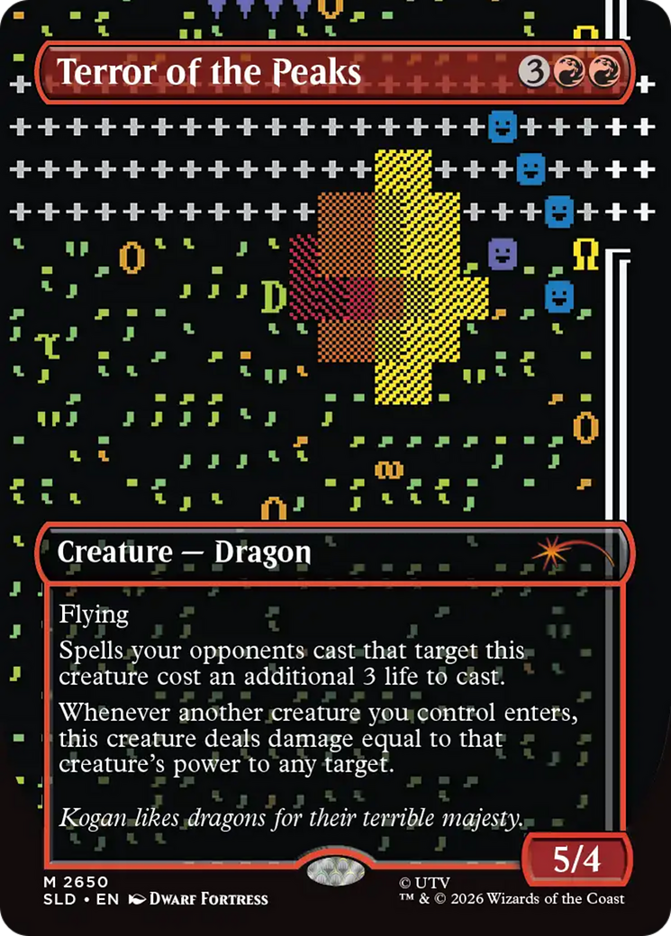 Terror of the Peaks [Secret Lair Drop Series] | Gate City Games LLC