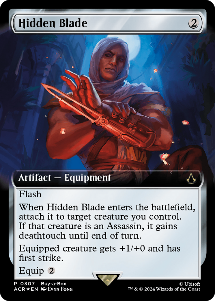 Hidden Blade (Extended Art) [Assassin's Creed Promos] | Gate City Games LLC