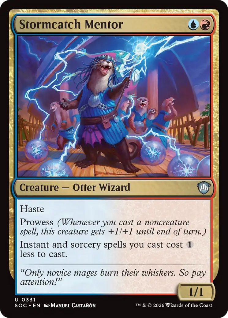 Stormcatch Mentor [Secrets of Strixhaven Commander] | Gate City Games LLC