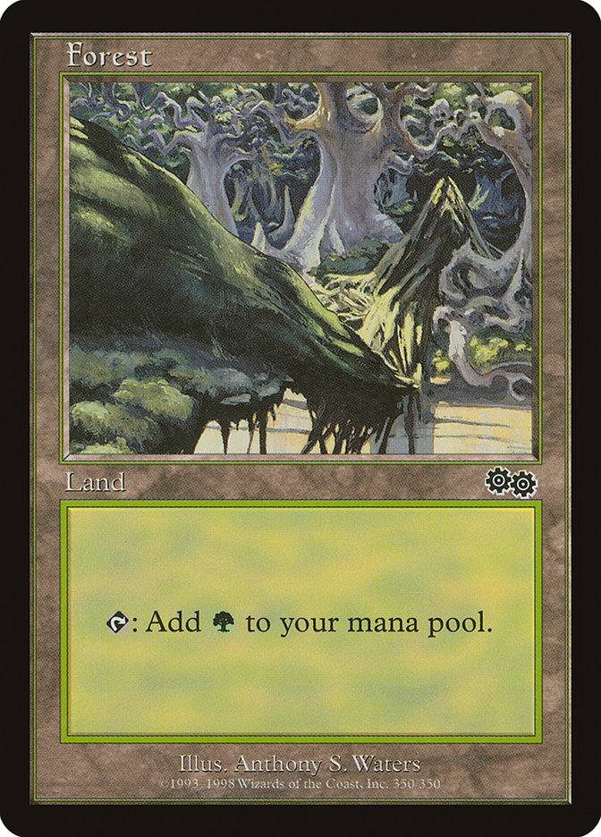 Forest (350) [Urza's Saga] | Gate City Games LLC