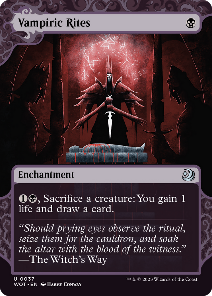Vampiric Rites [Wilds of Eldraine: Enchanting Tales] | Gate City Games LLC