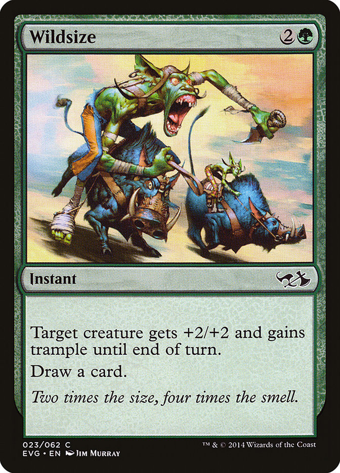 Wildsize (Elves vs. Goblins) [Duel Decks Anthology] | Gate City Games LLC