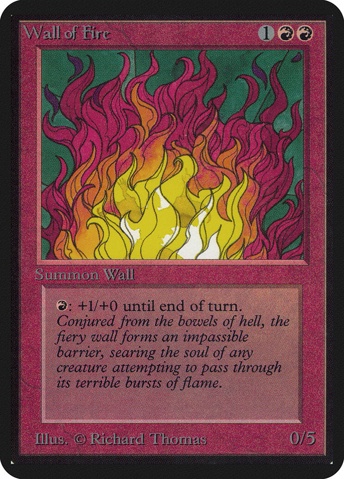 Wall of Fire [Alpha Edition] | Gate City Games LLC