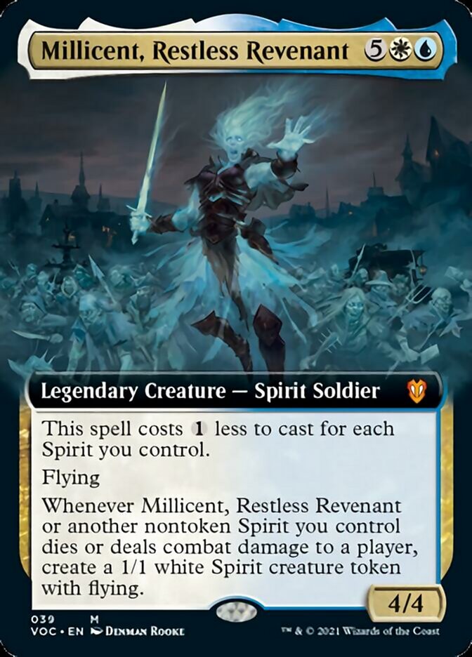 Millicent, Restless Revenant (Extended Art) [Innistrad: Crimson Vow Commander] | Gate City Games LLC