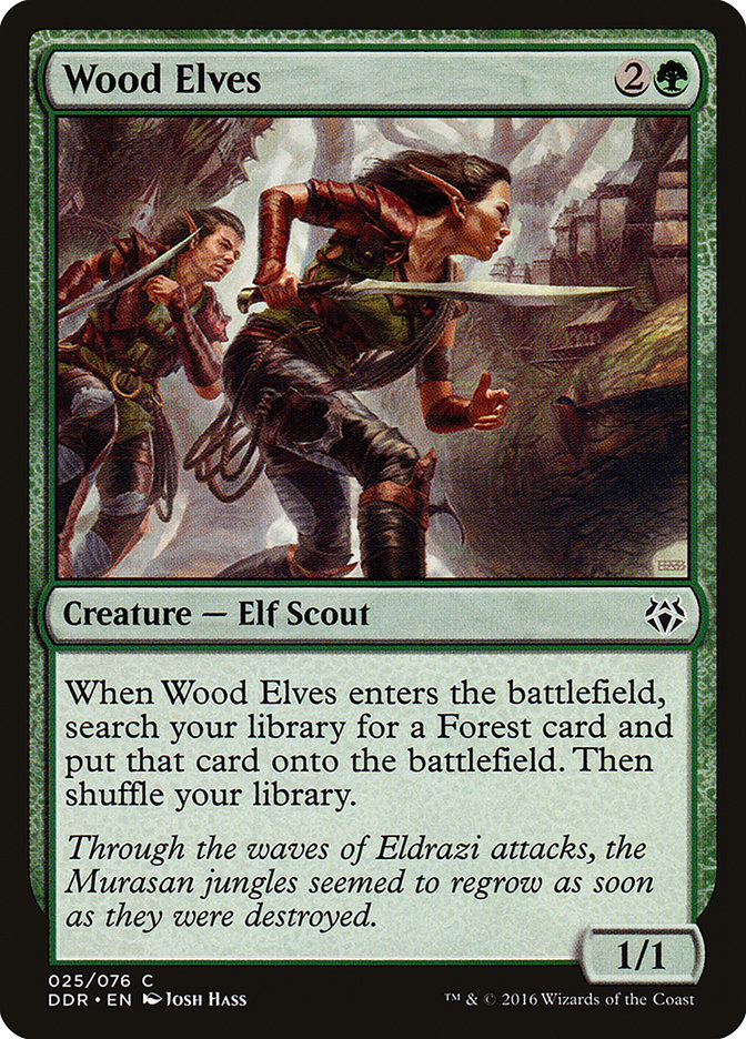 Wood Elves [Duel Decks: Nissa vs. Ob Nixilis] | Gate City Games LLC