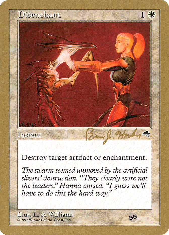 Disenchant (Brian Hacker) (SB) [World Championship Decks 1998] | Gate City Games LLC