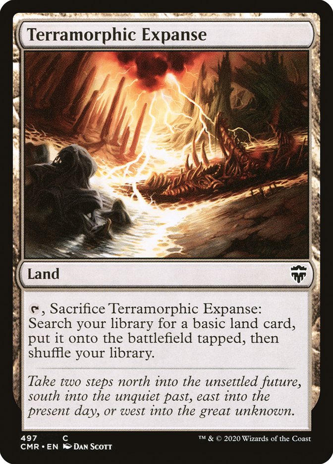 Terramorphic Expanse (497) [Commander Legends] | Gate City Games LLC