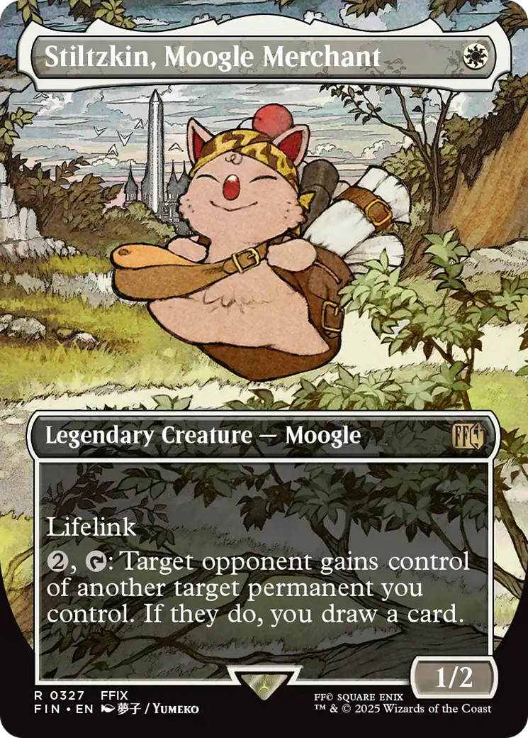 Stiltzkin, Moogle Merchant (Borderless) [FINAL FANTASY] | Gate City Games LLC