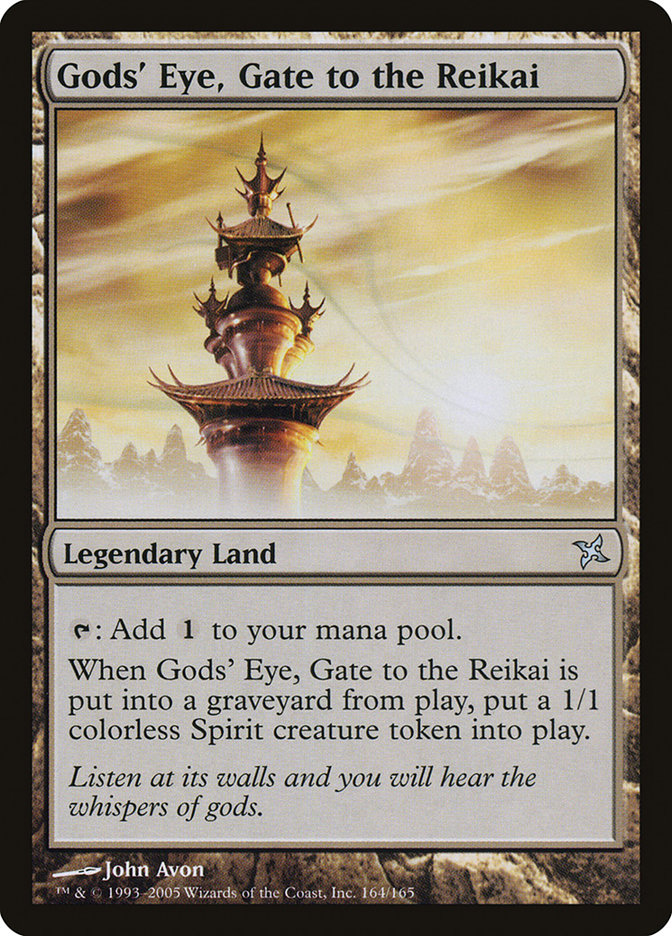 Gods' Eye, Gate to the Reikai [Betrayers of Kamigawa] | Gate City Games LLC