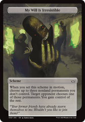 My Will Is Irresistible (Full Art) [Duskmourn: Archenemy] | Gate City Games LLC