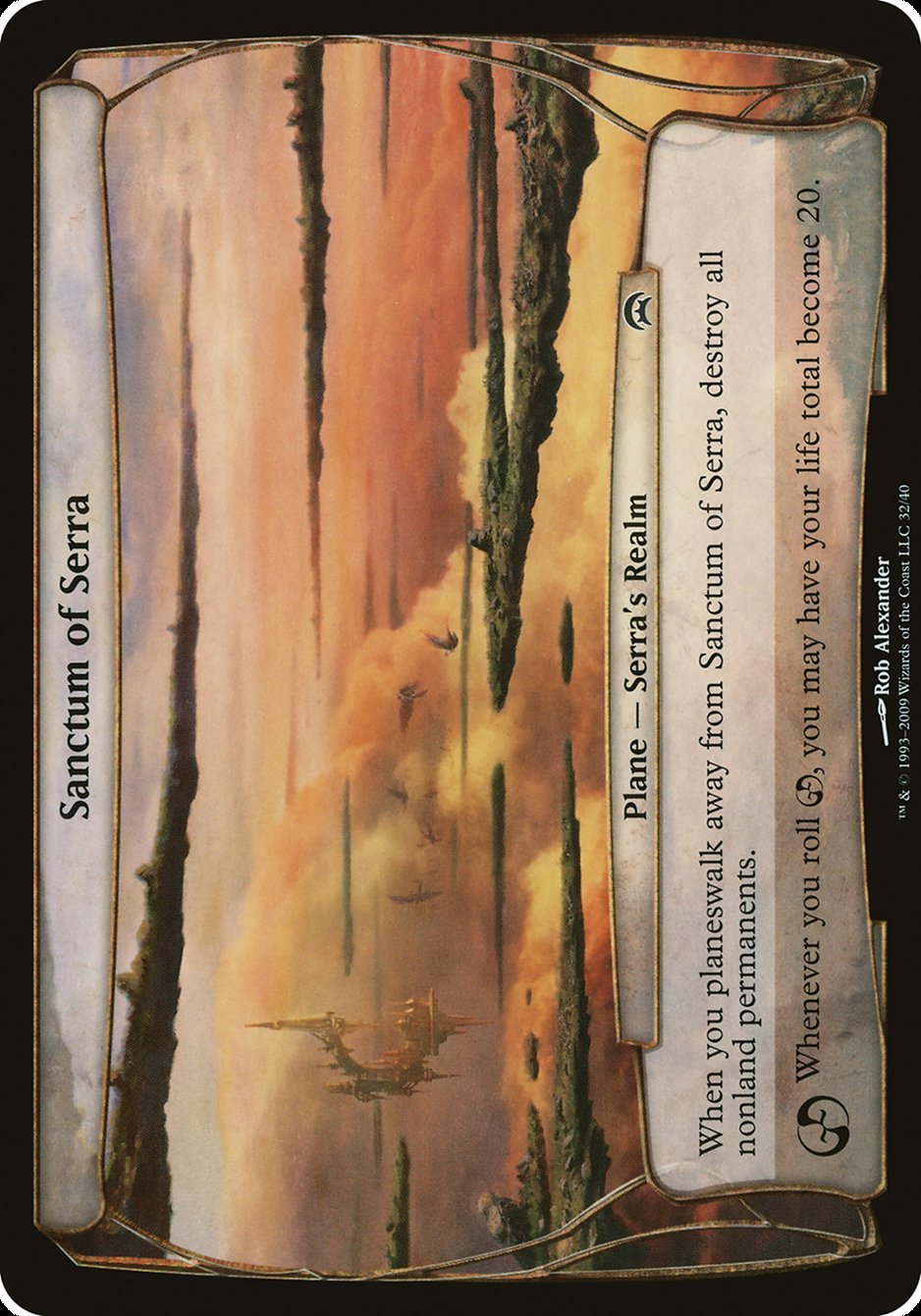 Sanctum of Serra (Planes) [Planechase Planes] | Gate City Games LLC