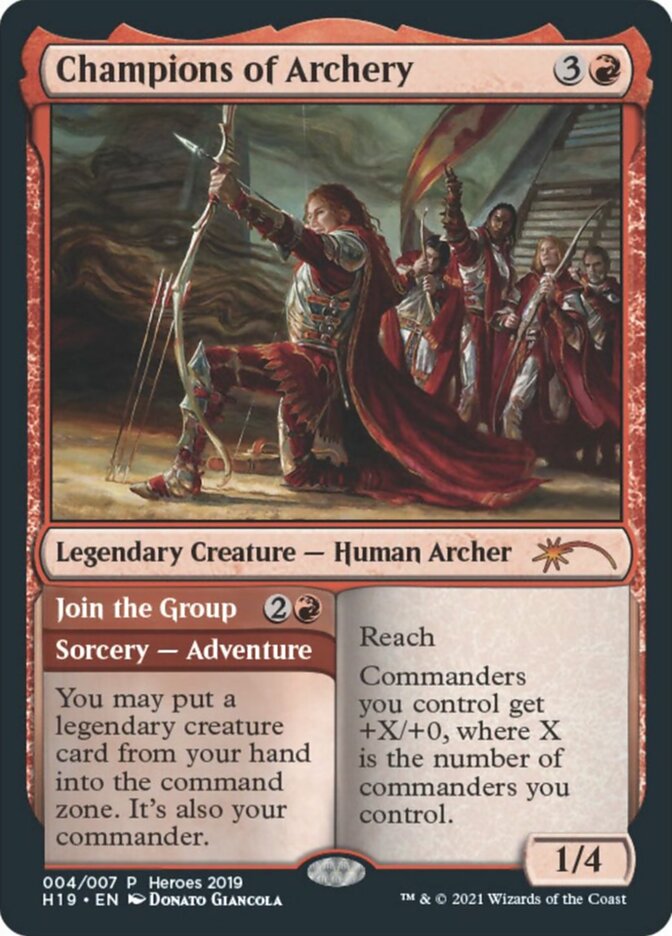 Champions of Archery // Join the Group [Heroes of the Realm 2019] | Gate City Games LLC