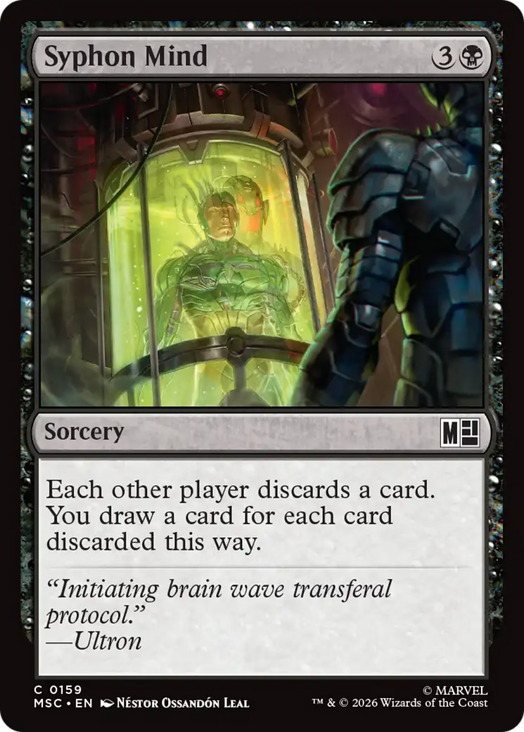 Syphon Mind [Marvel Super Heroes Commander] | Gate City Games LLC