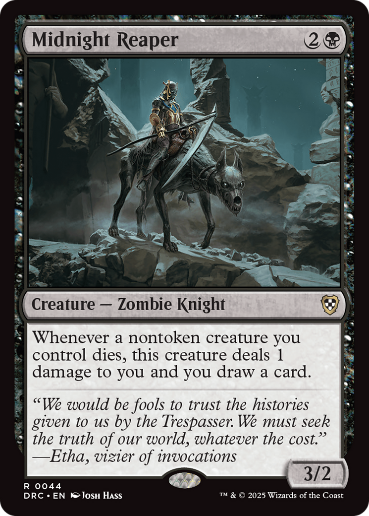 Midnight Reaper [Aetherdrift Commander] | Gate City Games LLC