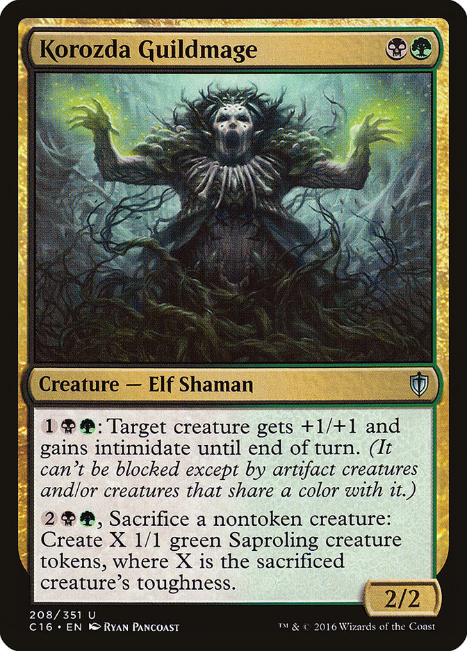 Korozda Guildmage [Commander 2016] | Gate City Games LLC