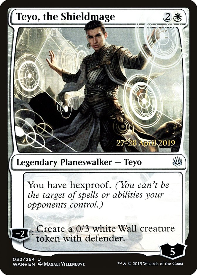 Teyo, the Shieldmage [War of the Spark Prerelease Promos] | Gate City Games LLC