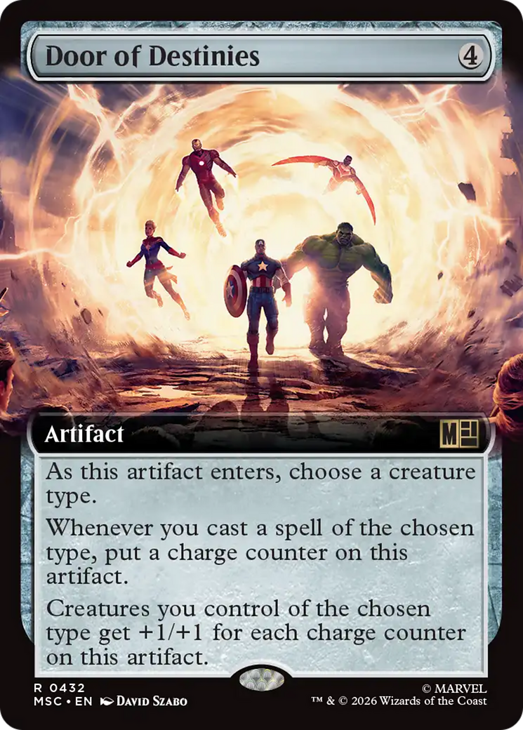 Door of Destinies (Extended Art) [Marvel Super Heroes Commander] | Gate City Games LLC