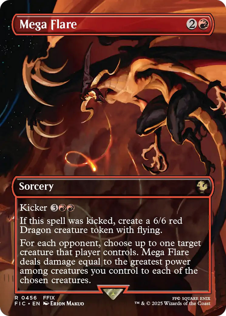 Mega Flare (Borderless) [FINAL FANTASY Commander] | Gate City Games LLC