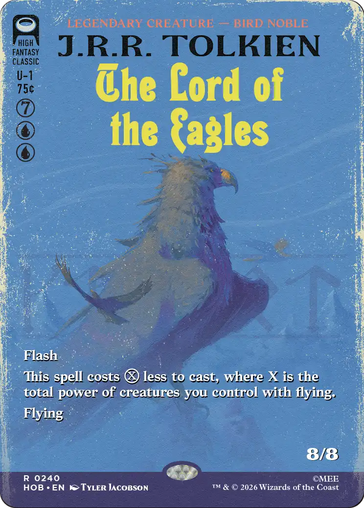 The Lord of the Eagles (Borderless) [The Hobbit] | Gate City Games LLC