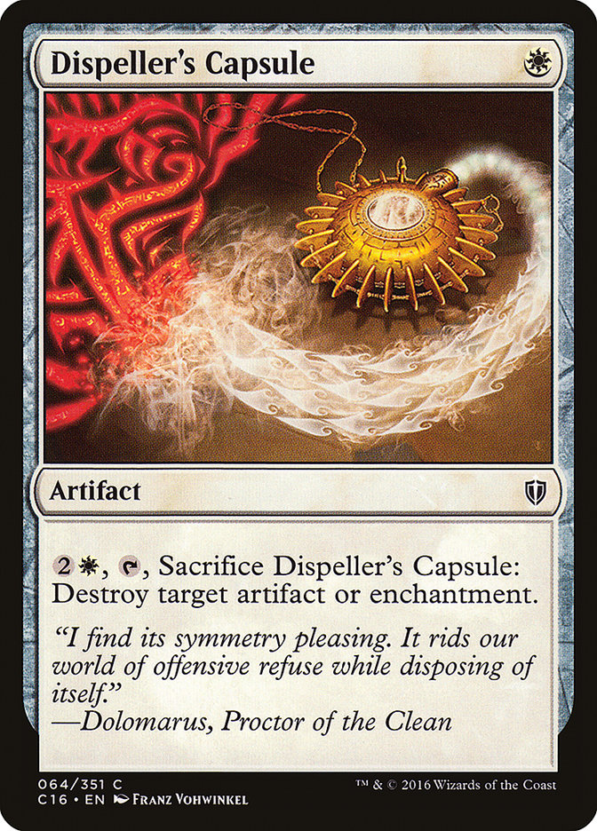 Dispeller's Capsule [Commander 2016] | Gate City Games LLC
