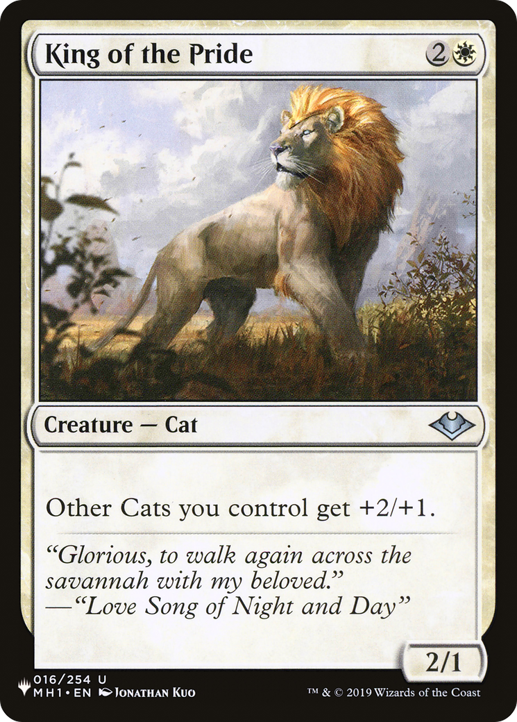 King of the Pride [The List] | Gate City Games LLC