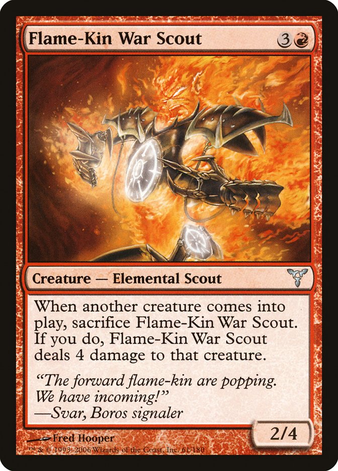 Flame-Kin War Scout [Dissension] | Gate City Games LLC