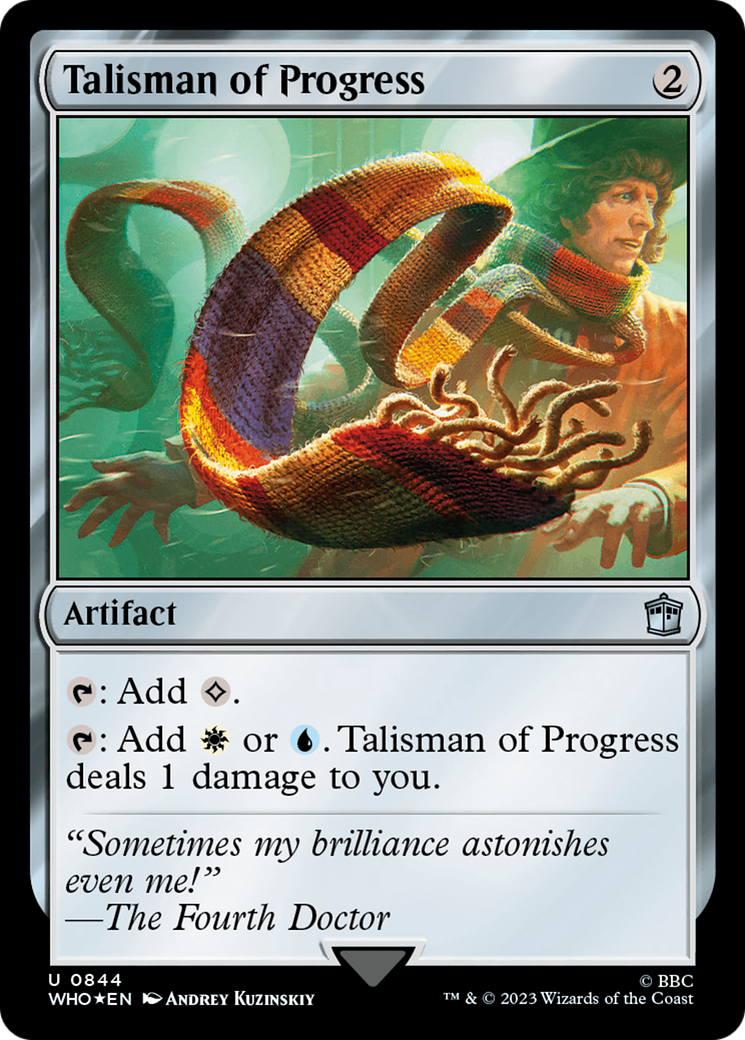 Talisman of Progress (Surge Foil) [Doctor Who] | Gate City Games LLC