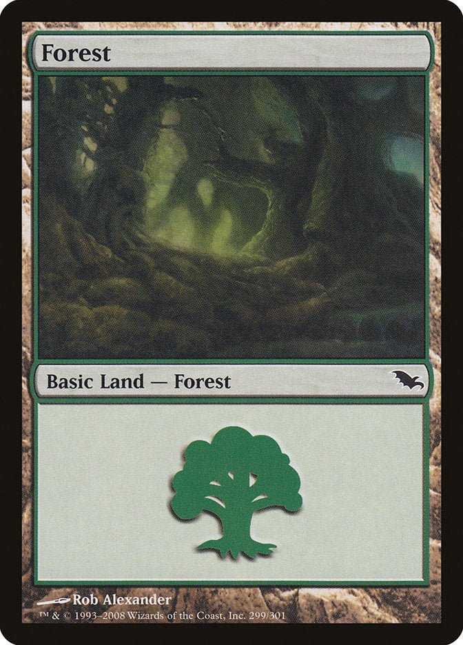 Forest (299) [Shadowmoor] | Gate City Games LLC