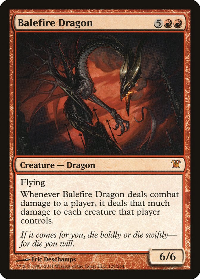 Balefire Dragon [Innistrad] | Gate City Games LLC