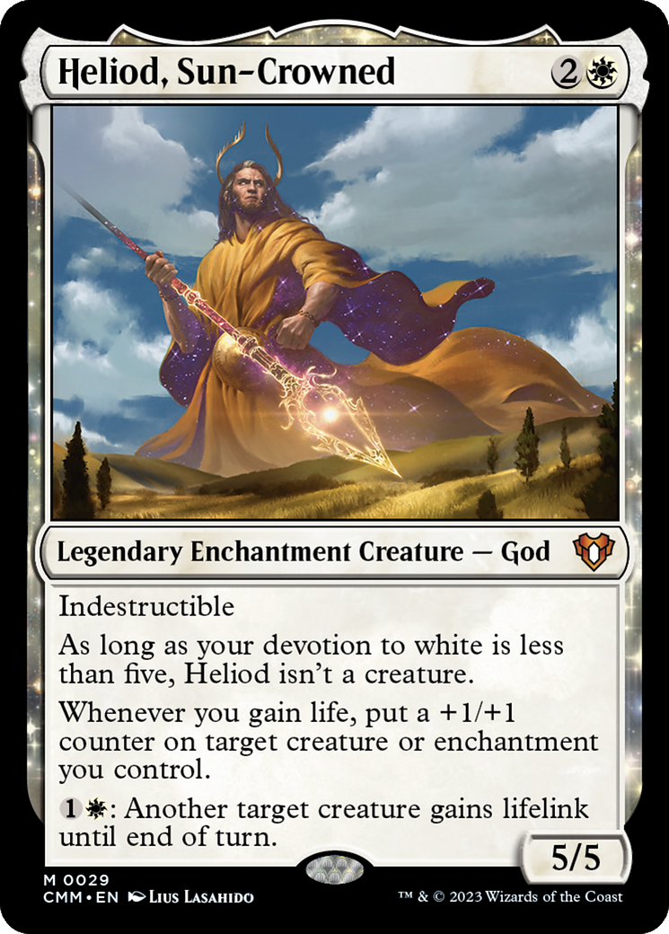 Heliod, Sun-Crowned [Commander Masters] | Gate City Games LLC