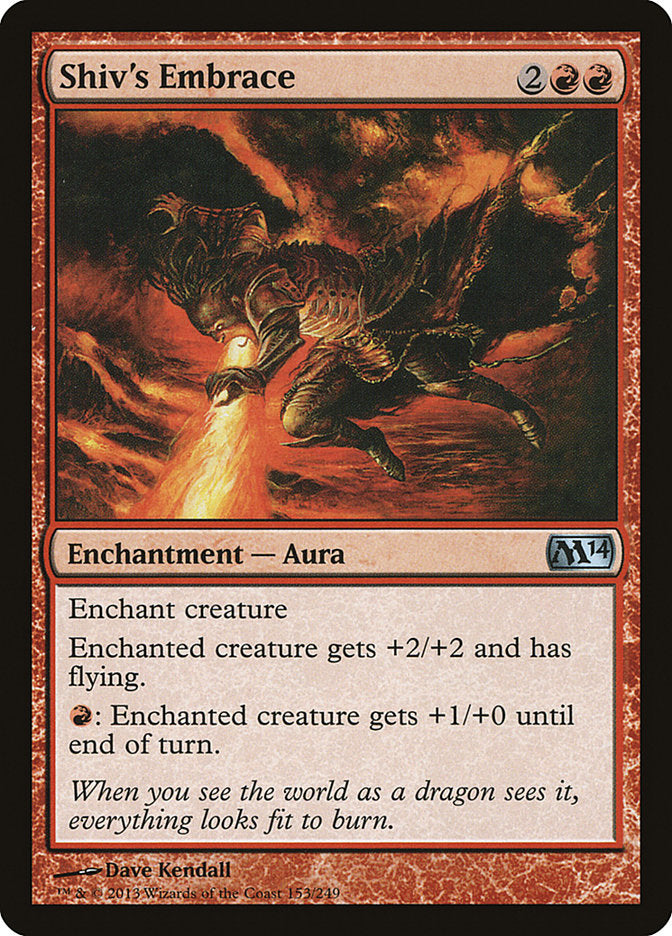 Shiv's Embrace [Magic 2014] | Gate City Games LLC