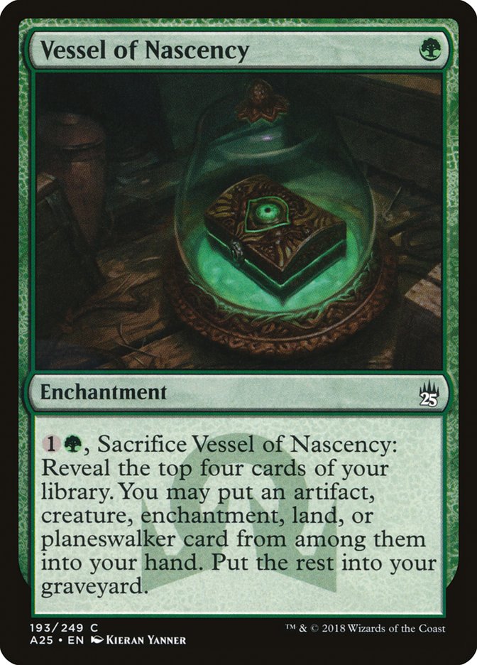 Vessel of Nascency [Masters 25] | Gate City Games LLC