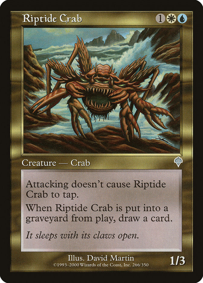 Riptide Crab [Invasion] | Gate City Games LLC