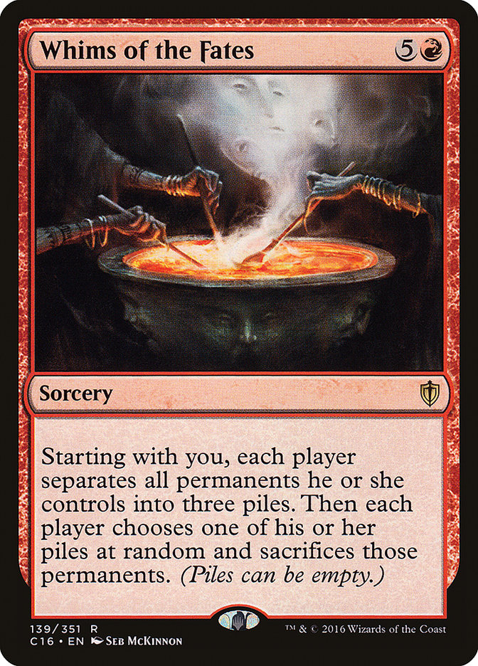 Whims of the Fates [Commander 2016] | Gate City Games LLC
