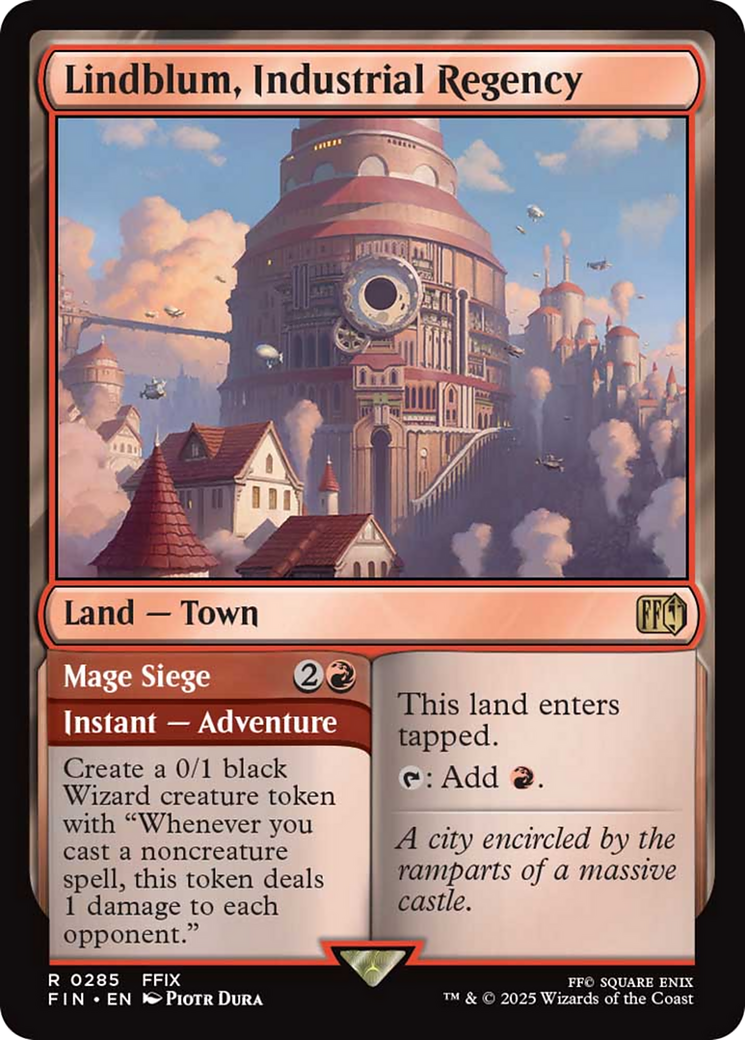 Lindblum, Industrial Regency [FINAL FANTASY] | Gate City Games LLC