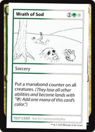 Wrath of Sod (2021 Edition) [Mystery Booster Playtest Cards] | Gate City Games LLC