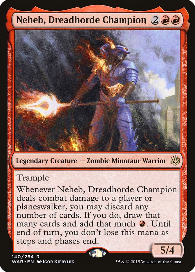 Neheb, Dreadhorde Champion [War of the Spark] | Gate City Games LLC