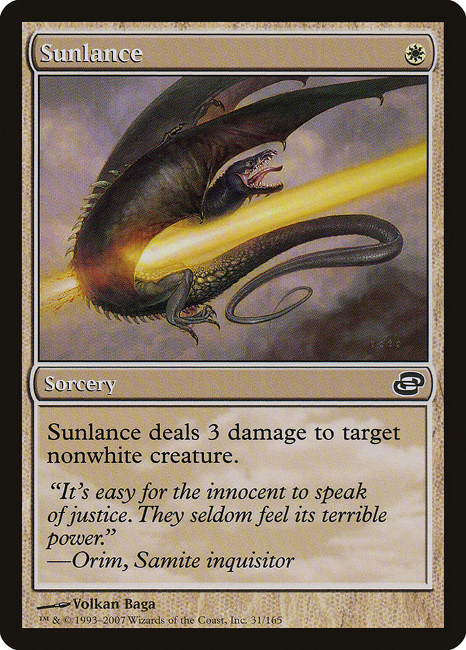 Sunlance [Planar Chaos] | Gate City Games LLC